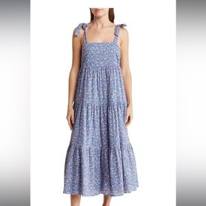 Madewell size small tiered maxi dress